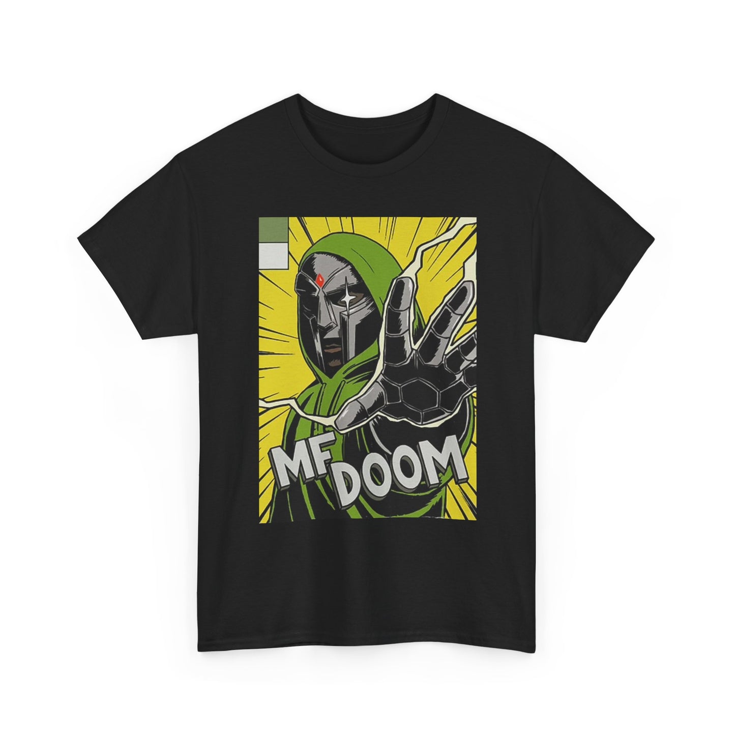 MF Doom Graphic T Shirt Vintage Comic Poster Unisex Heavy Cotton Tee