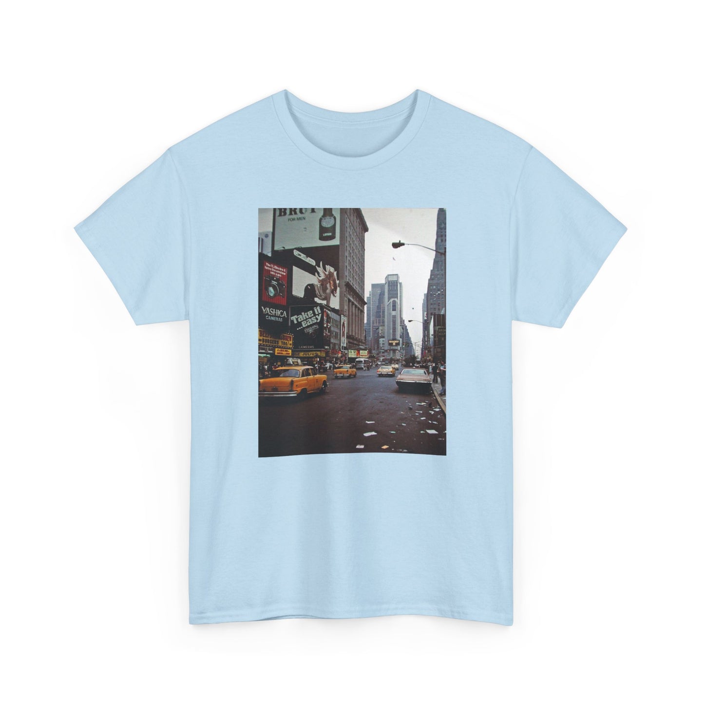 New York retro vintage supreme style Heavy Cotton Tee