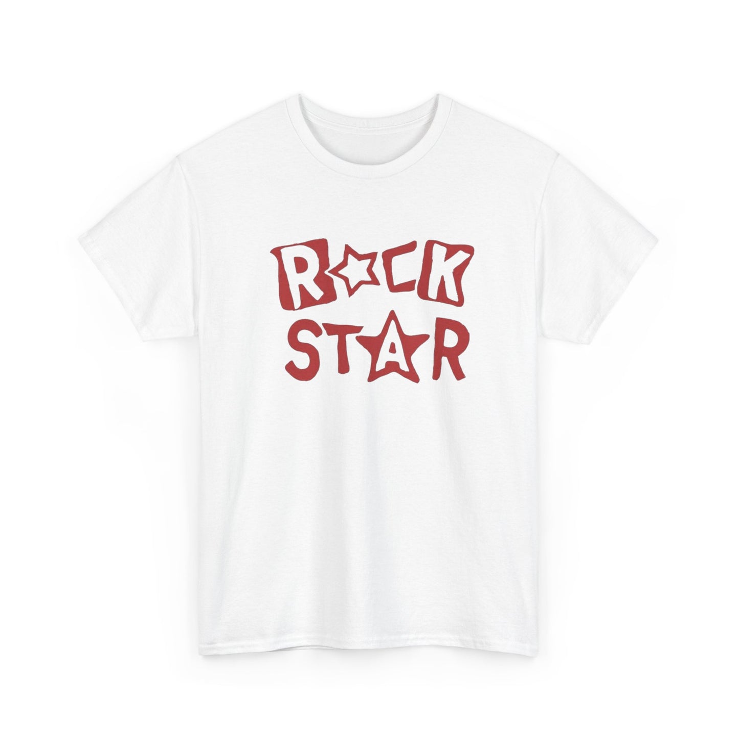 Rock Star Graphic T Shirt Unisex Heavy Cotton NEW Tee
