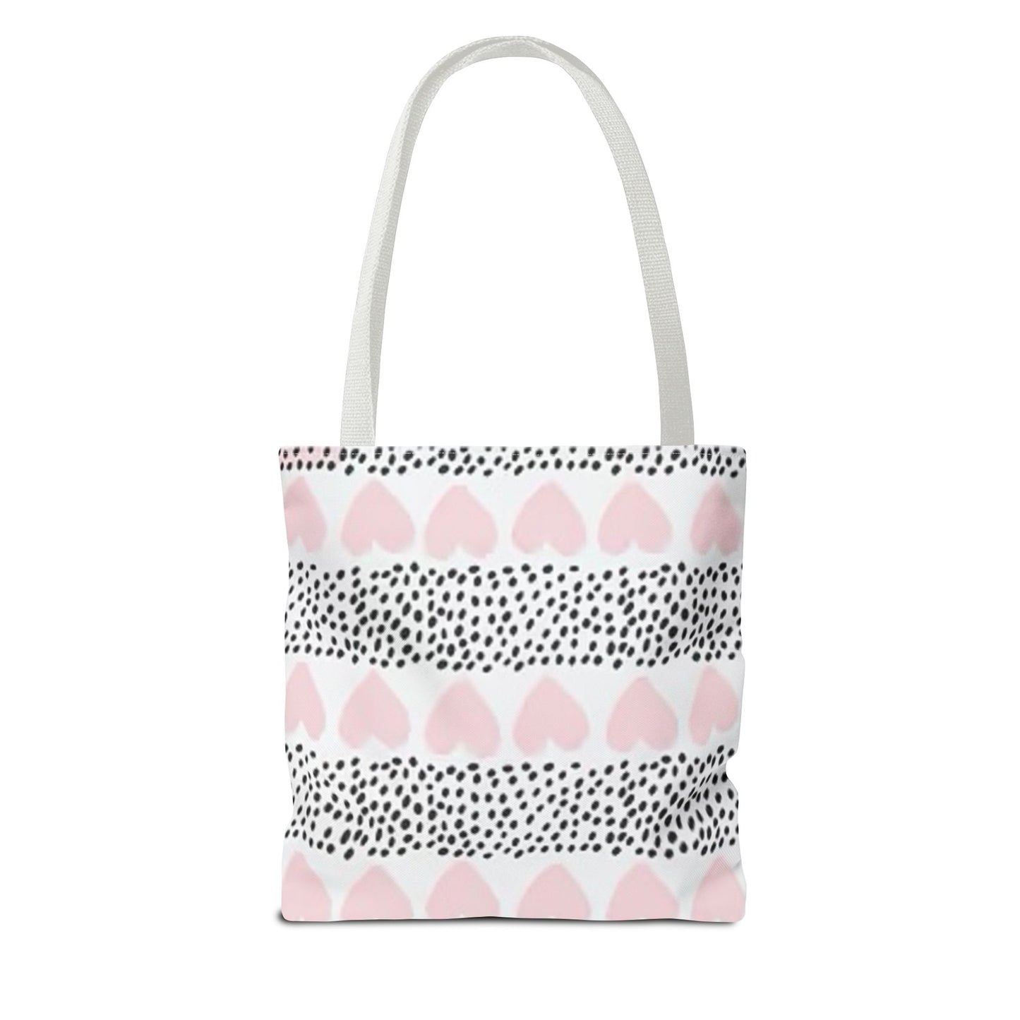 Pink Hearts Brand New Tote Bag (AOP)