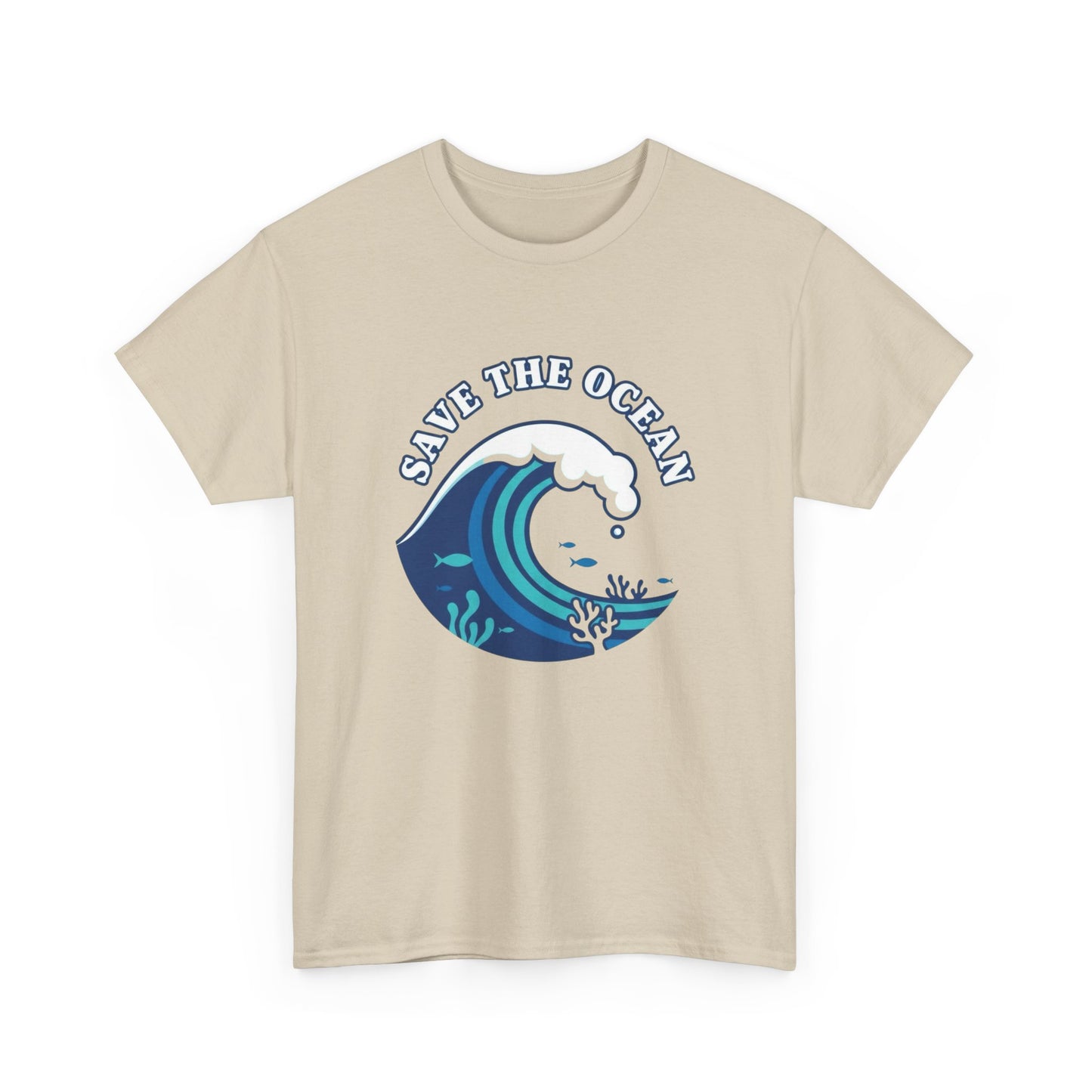 Save The Ocean Graphic T Shirt Adult NEW