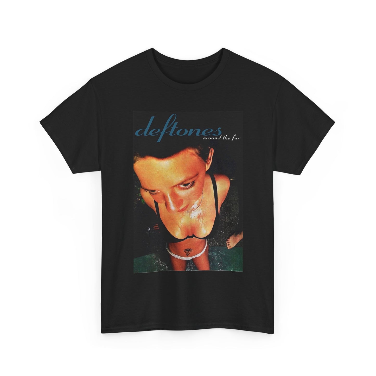 Deftones T-shirt metal retro graphic vintage rock Unisex Heavy Cotton Tee