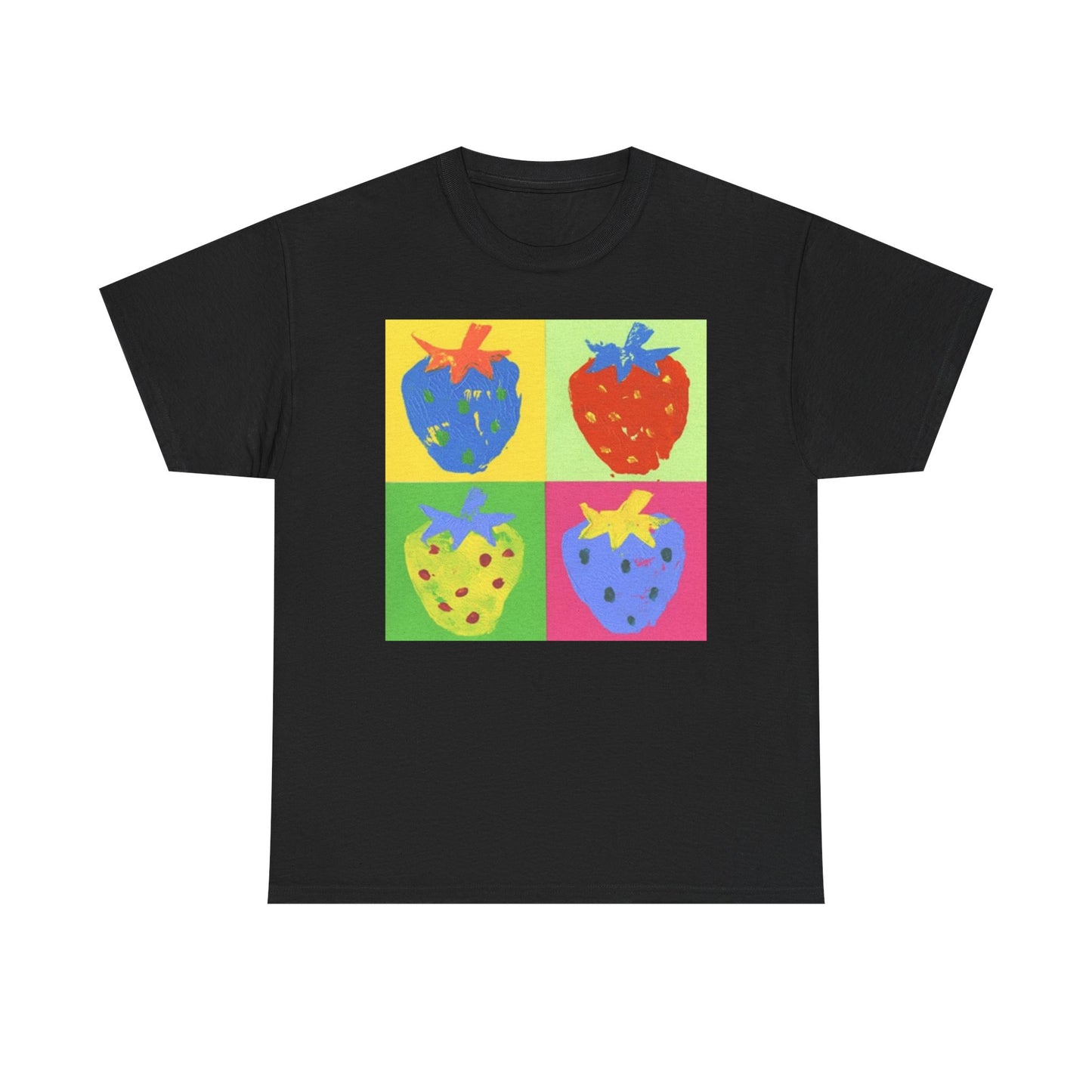 Andy Warhol T Shirt Vintage Art Poster Retro 80s Unisex Heavy Cotton Tee Fruit
