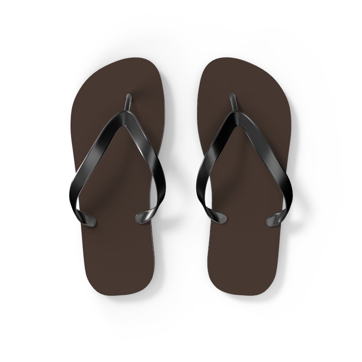 Dark Brown neutral Flip Flops, Sandals Slides, Summer Footwear, Brand New