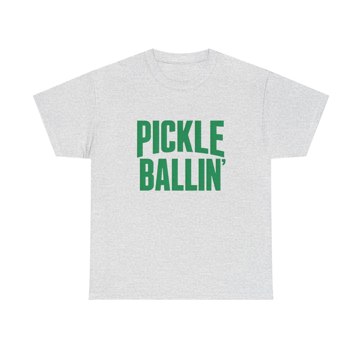 Pickle Ballin Retro Graphic T Shirt Heavy Cotton Tee