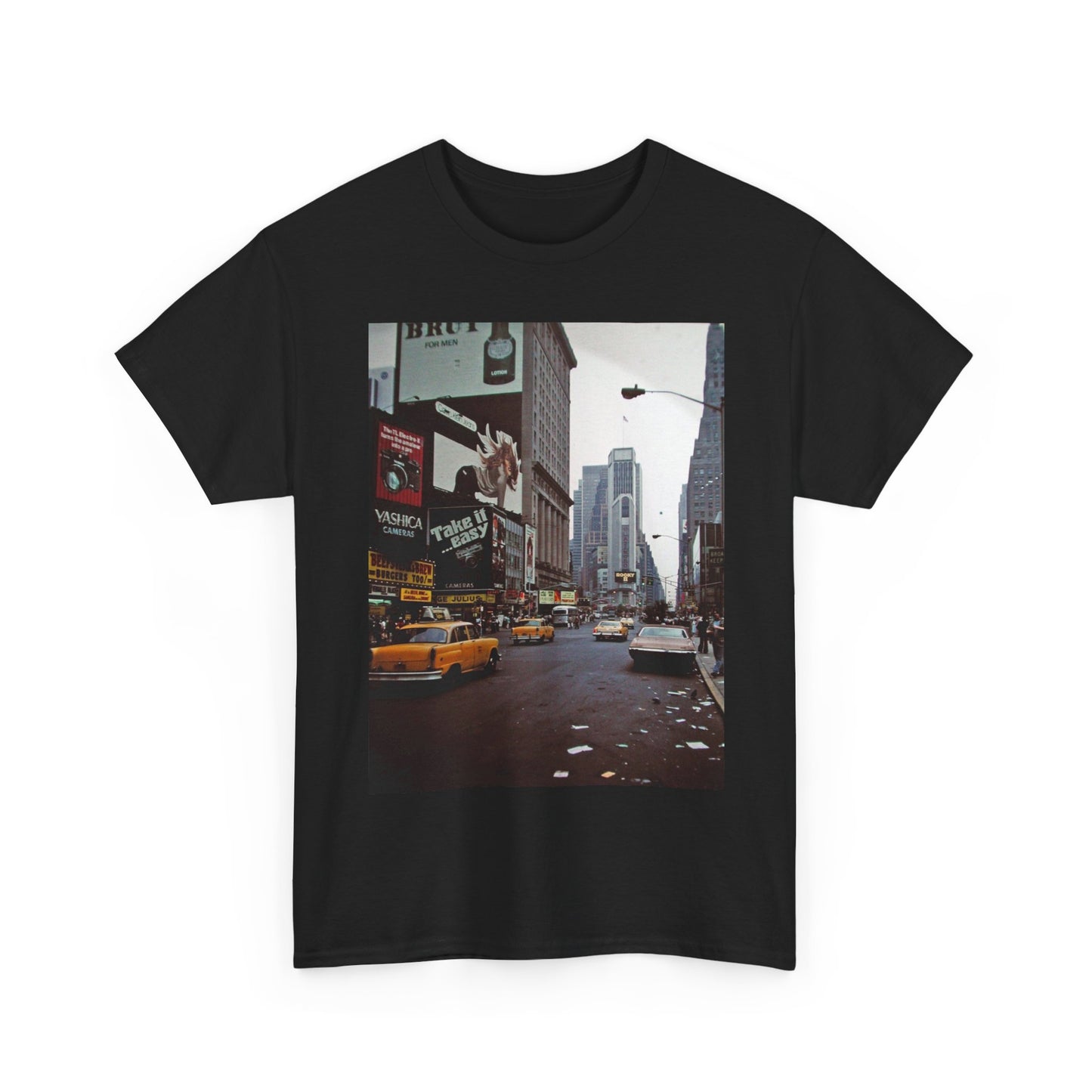 New York retro vintage supreme style Heavy Cotton Tee