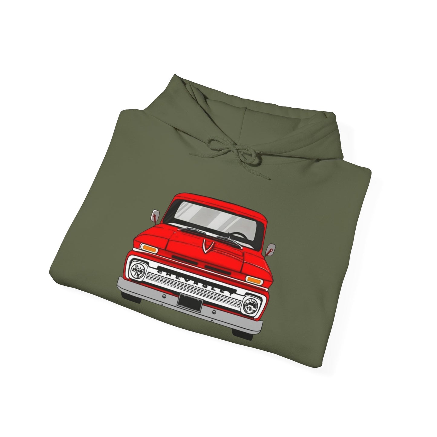 Vintage Chevrolet Pickup Truck Graphic Hoodie Heavy Blend™ Hooded Sweatshirt