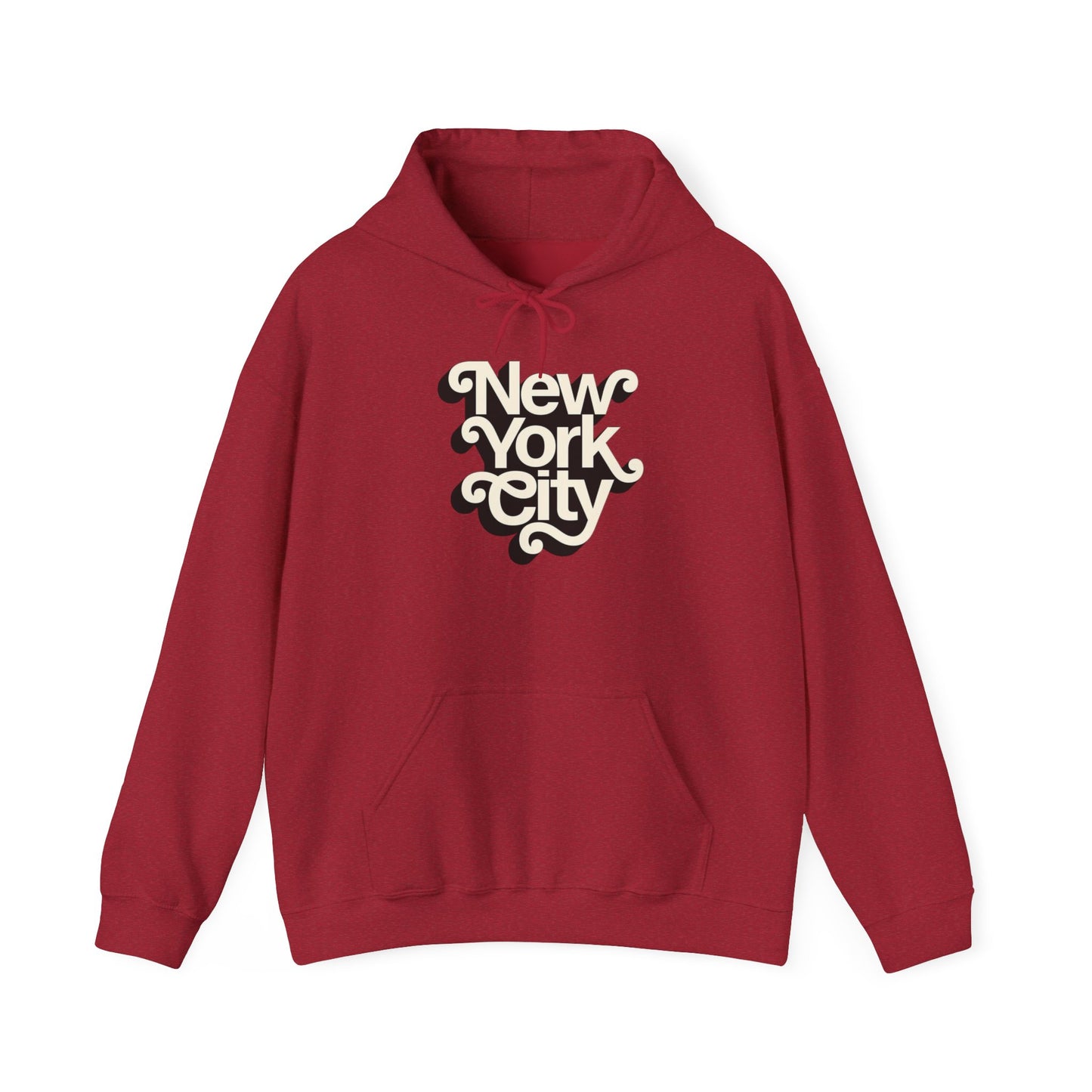 New York City Graphic Hoodie Unisex Heavy Blend™ Hooded Sweatshirt