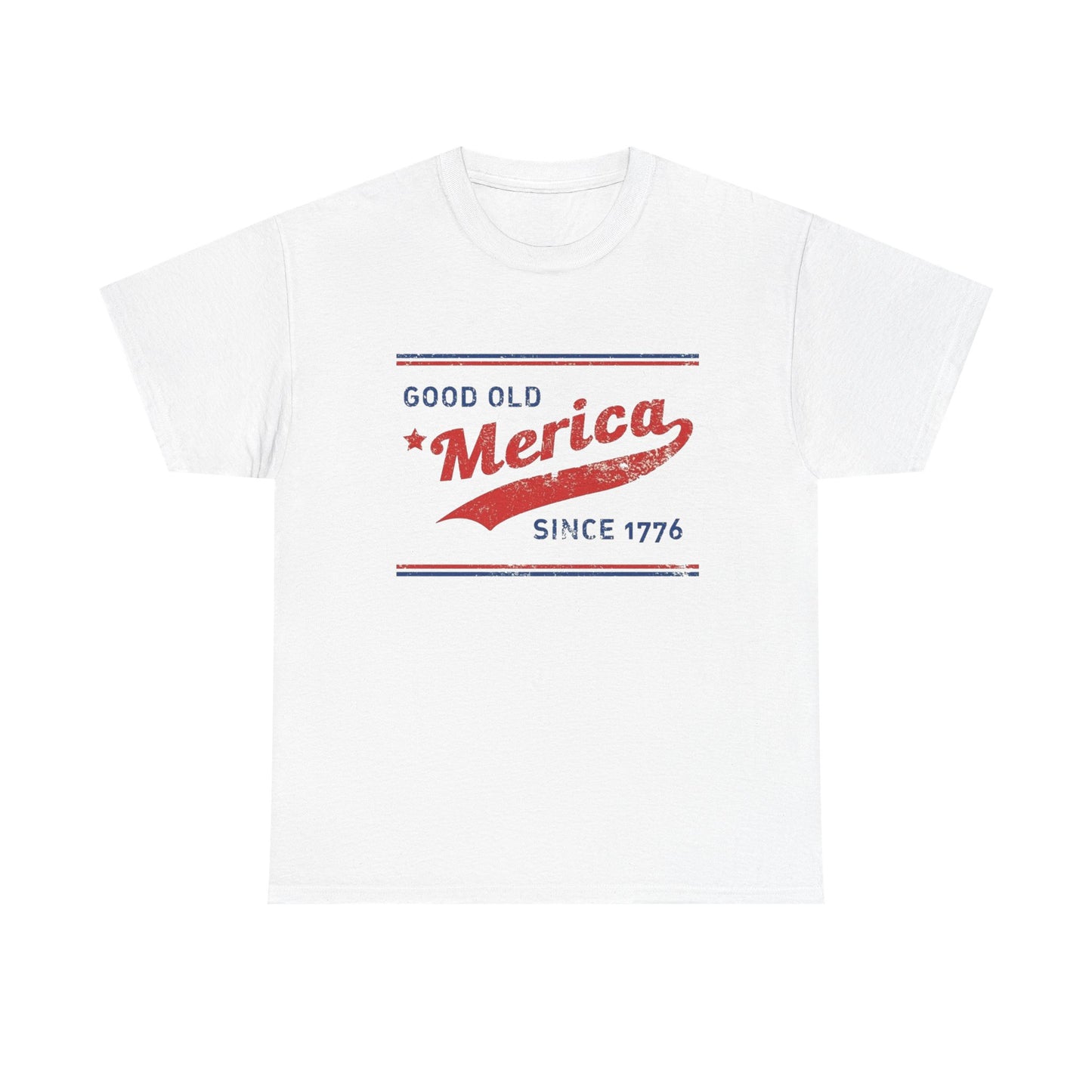 Good Old America Graphic T Shirt NEW ADULT Unisex Heavy Cotton Tee