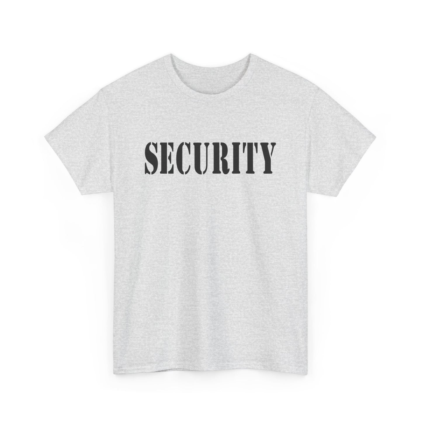 Security Graphic T Shirt Police Academy Uniform Funny Bar Unisex Heavy Cotton