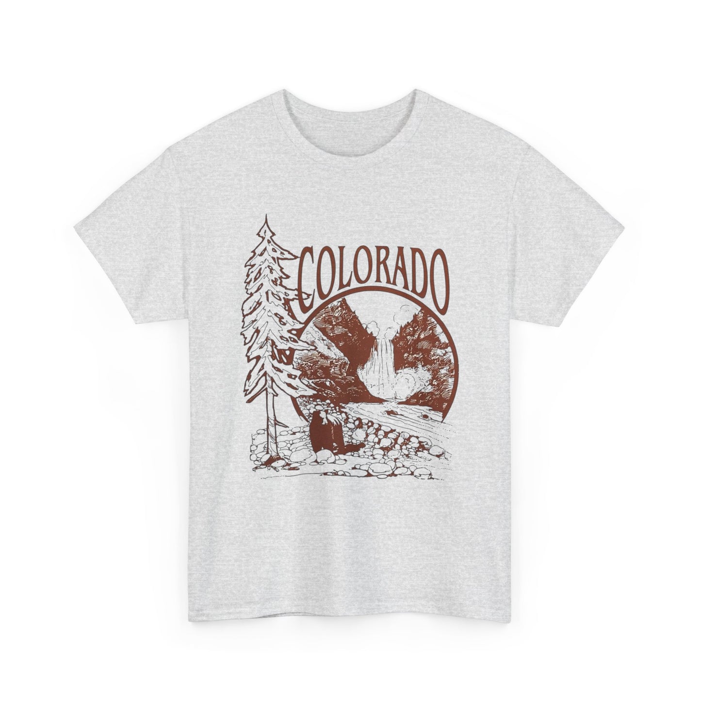 Colorado Wilderness Graphic T Shirt Unisex Heavy Cotton Tee