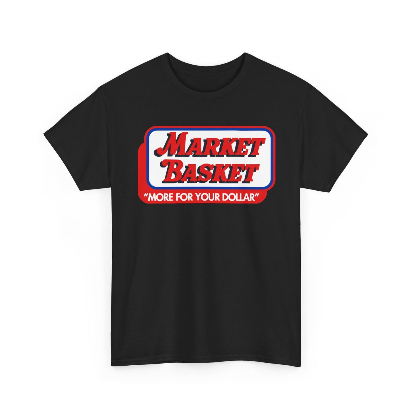 Boston vintage New England market basket patriots Heavy Cotton Tee
