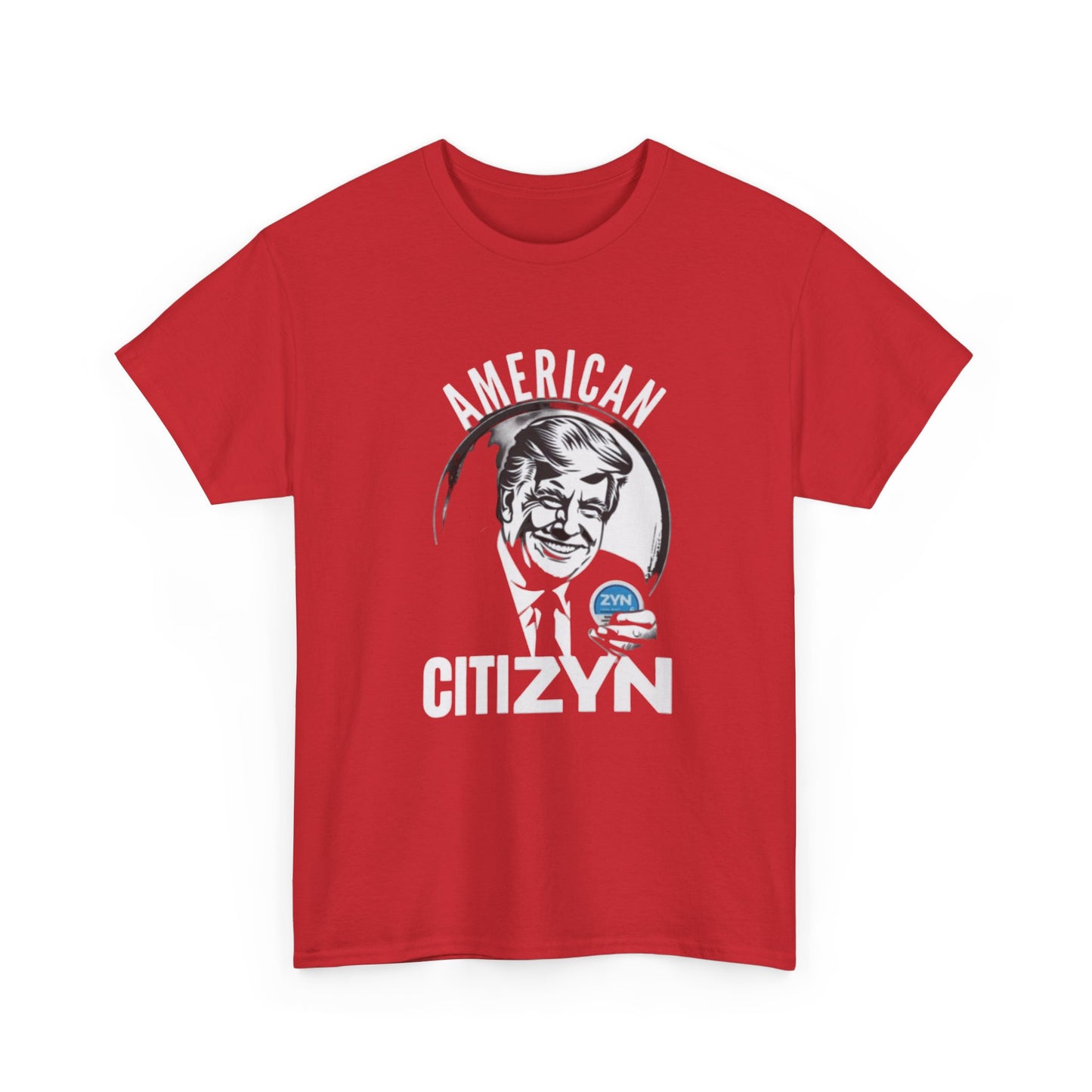 ZYN T-shirt funny Trump Shane Gillis Tucker Newport graphic Heavy Cotton Tee