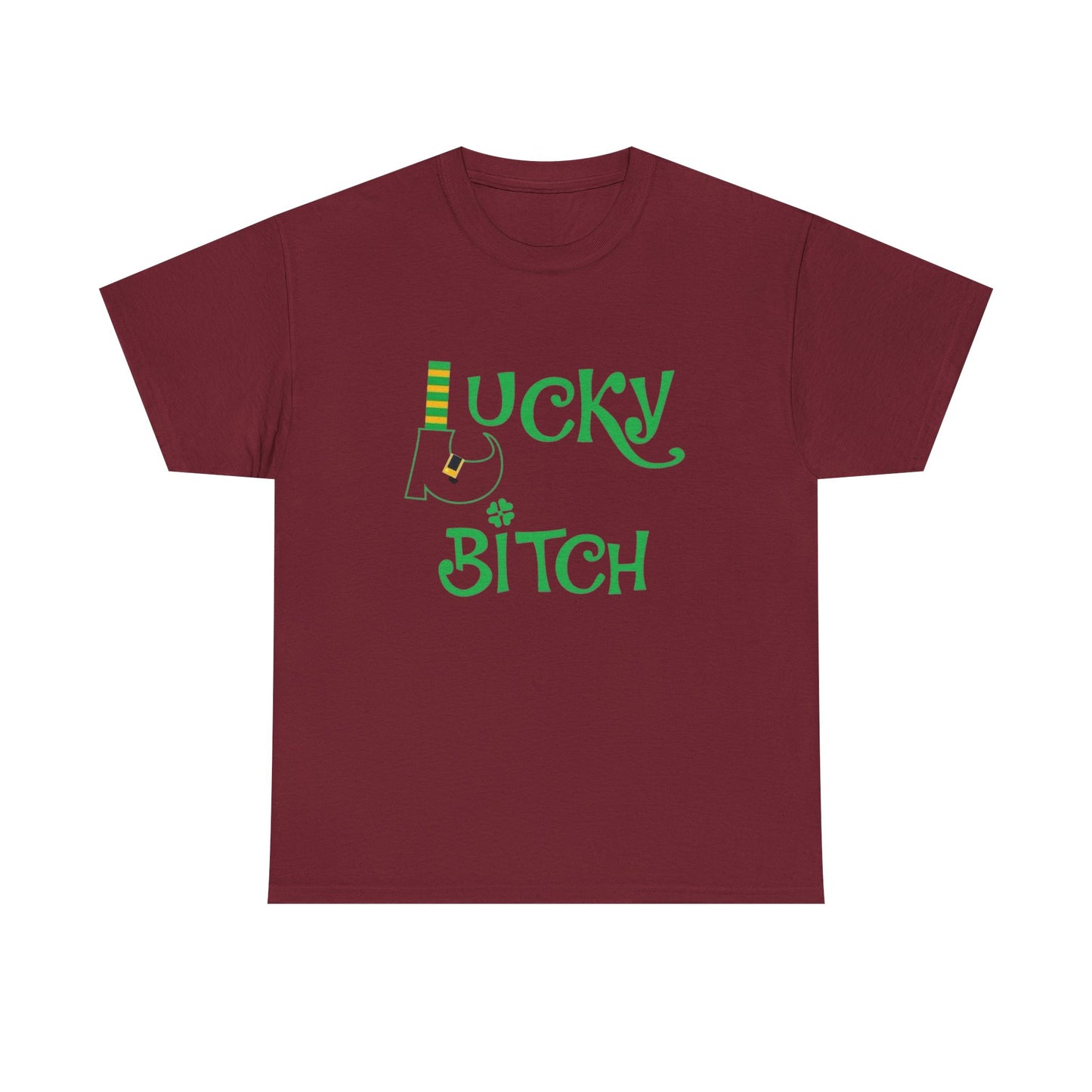 Lucky St Paddys Day Graphic T Shirt NEW Unisex Heavy Cotton Tee