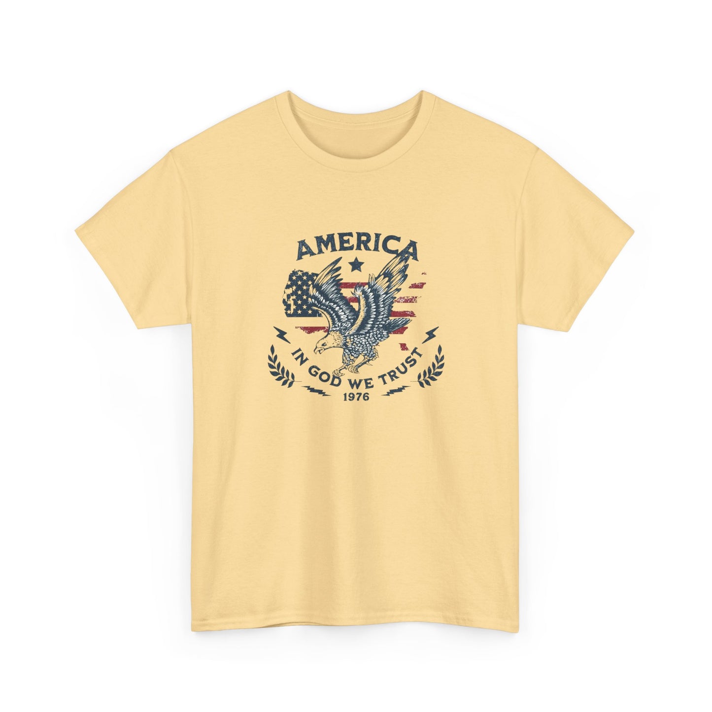 American Bald Eagle USA Graphic T Shirt NEW Unisex Heavy Cotton Tee