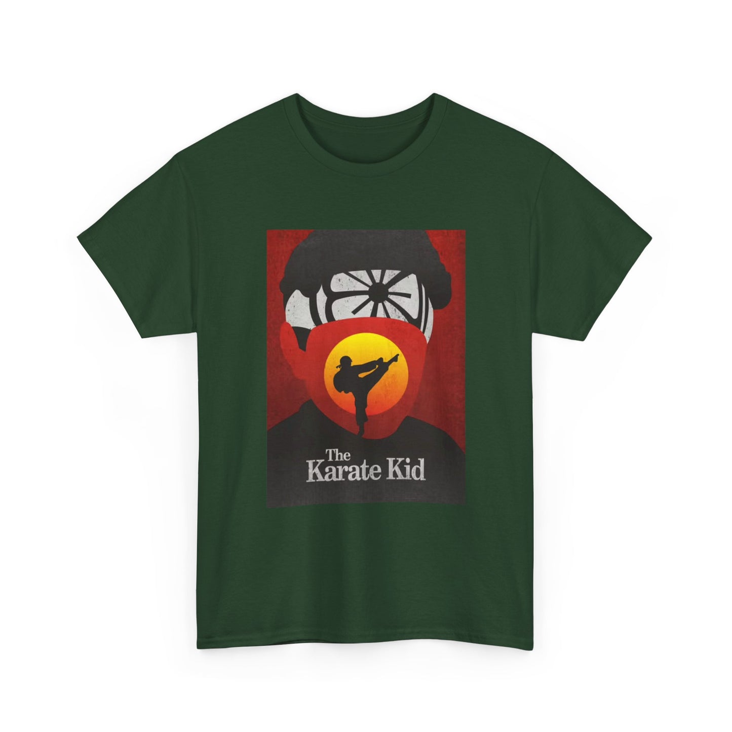 The Karate Kid Tshirt Vintage Retro Movie Poster 90s Unisex Heavy Cotton Tee