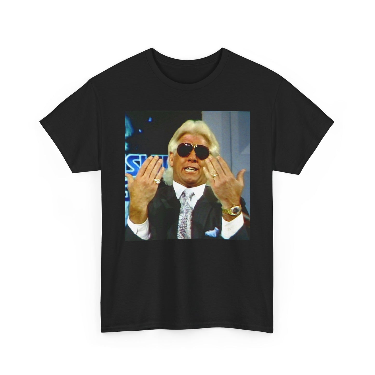 Ric Flair Funny Vintage Wrestling Graphic T Shirt Unisex Heavy Cotton Tee
