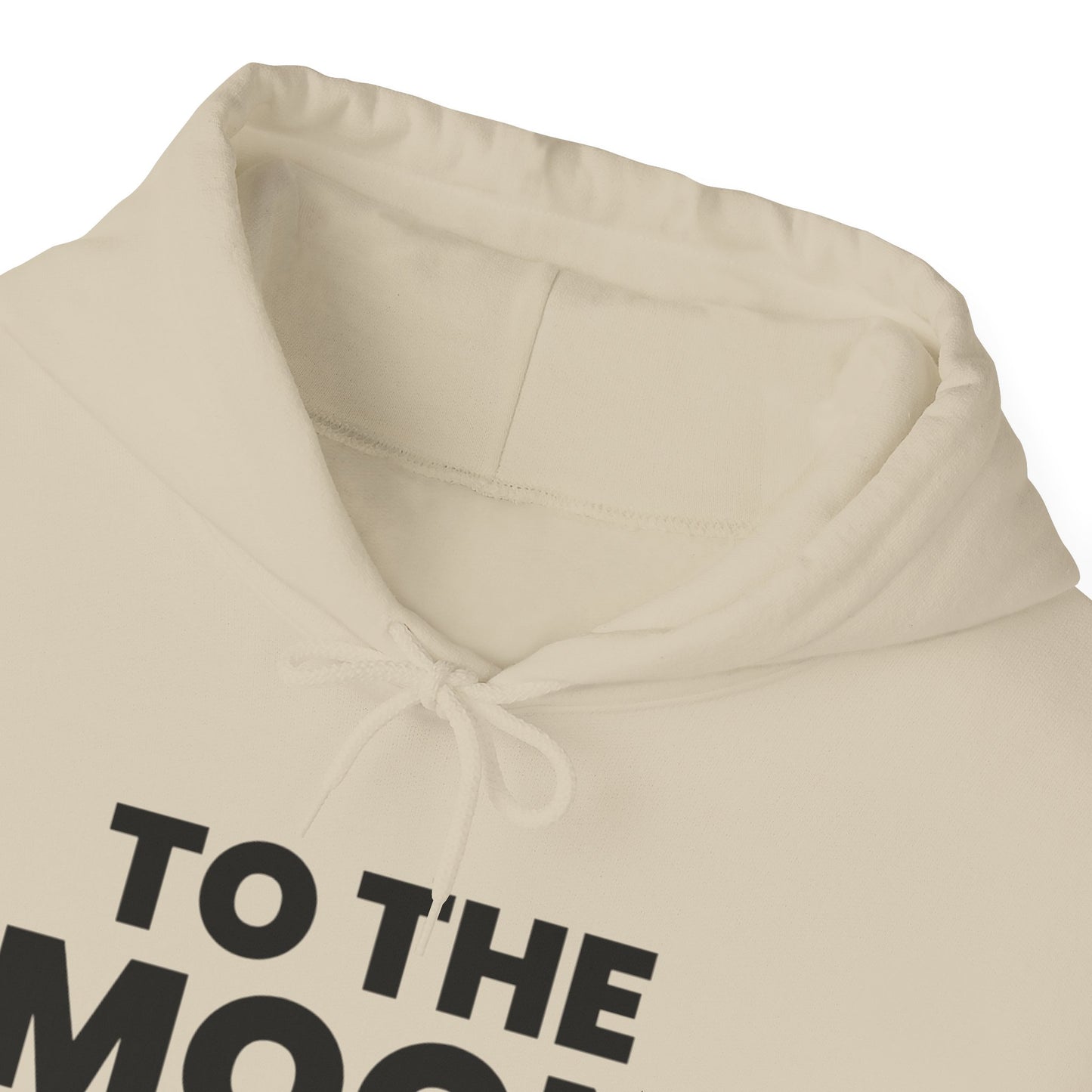 To The Moon Graphic Hoodie Men's Heavy Blend™ Hooded Sweatshirt