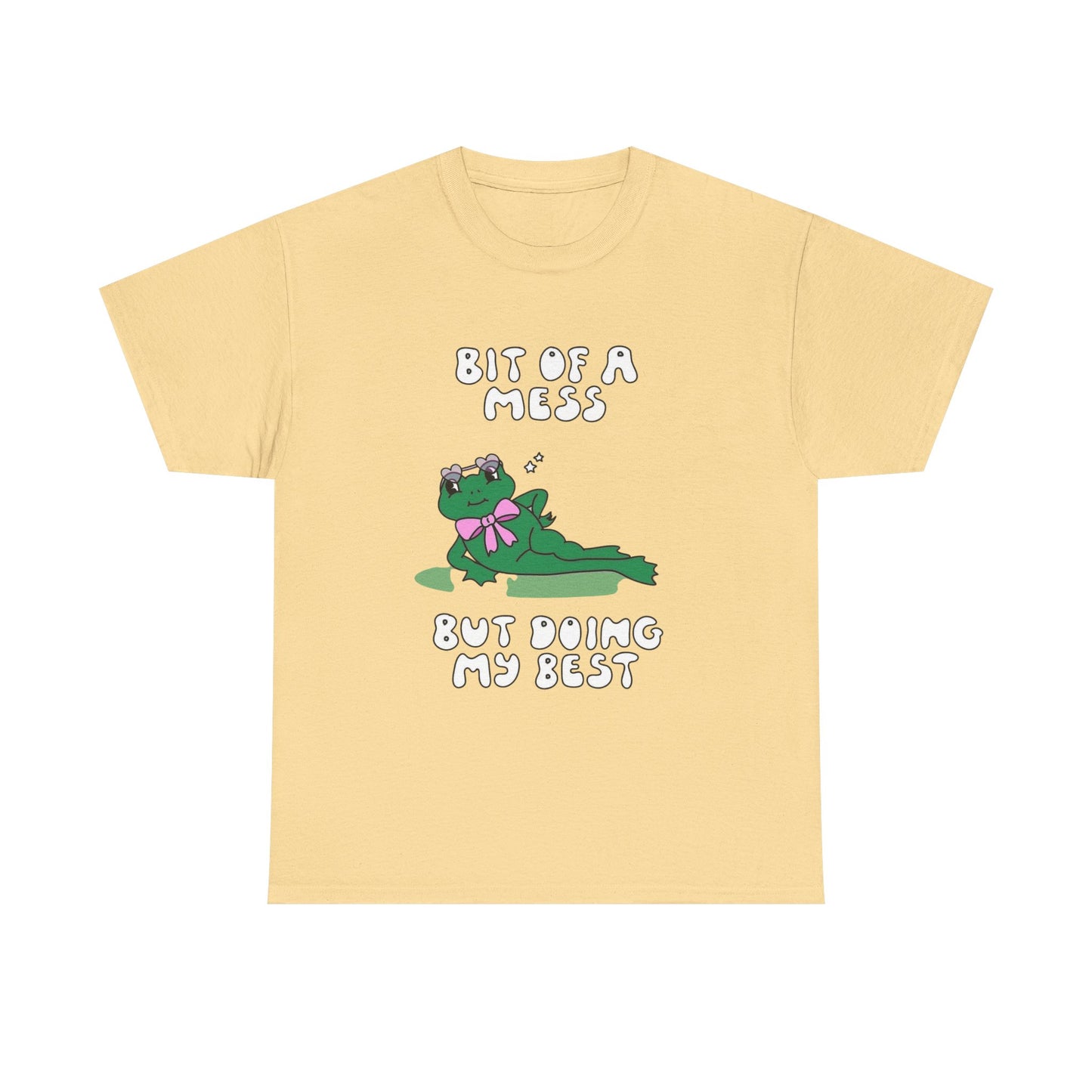 Bit Of A Mess Funny T Shirt S-5XL NEW Unisex Cotton Tee