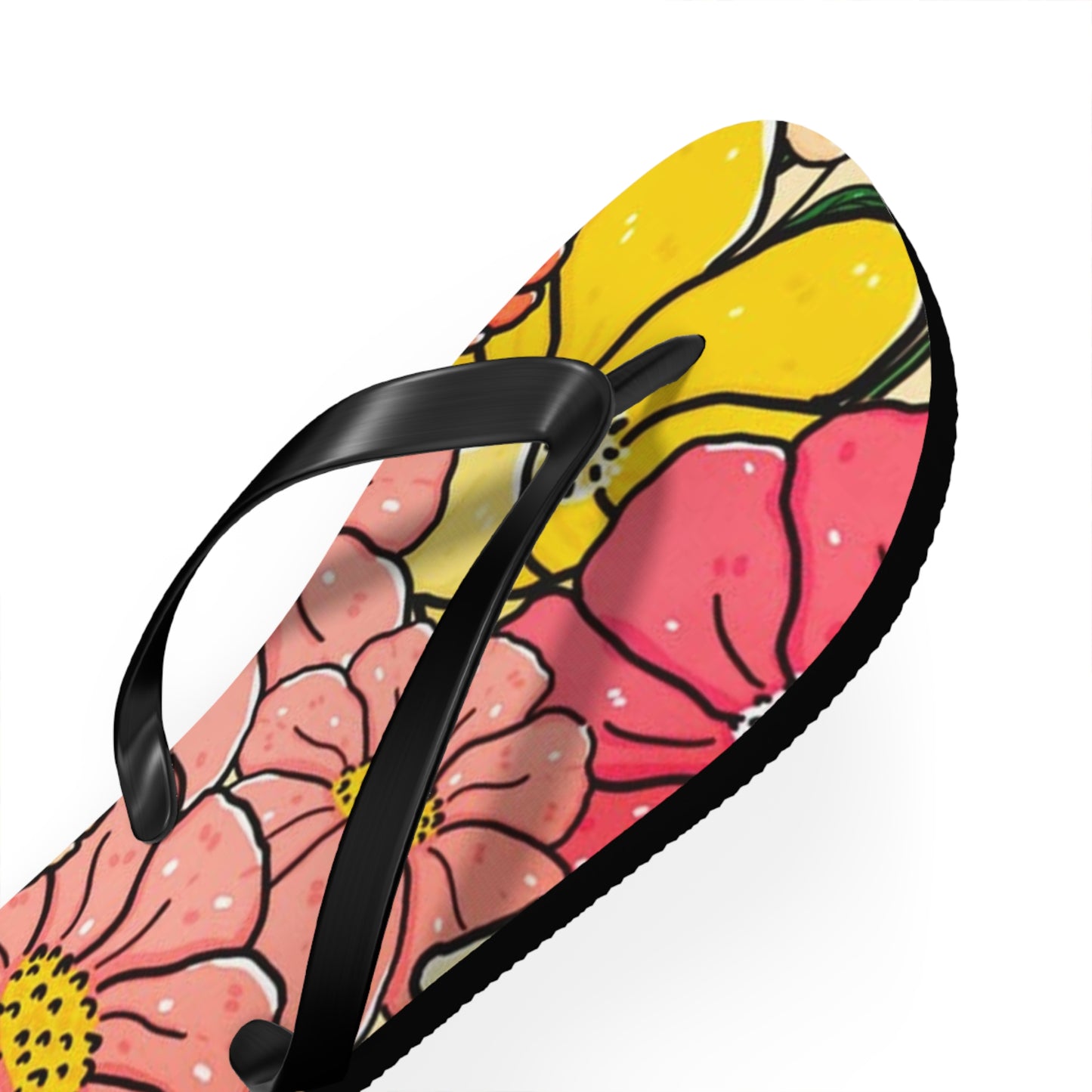 Waves And Sun Sandals Pink Pastel Summer Flip Flops Slides BRAND NEW