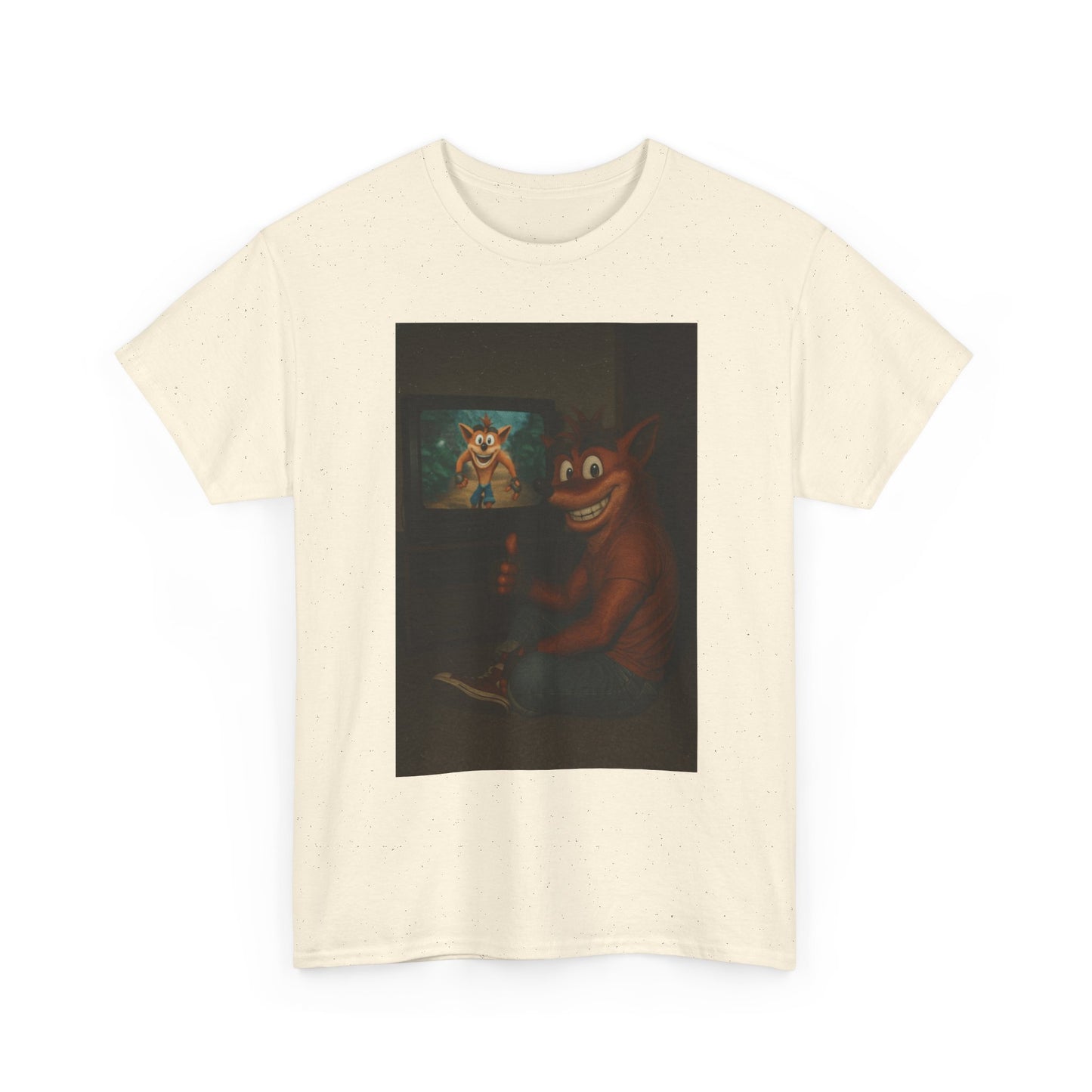 Crash Bandicoot Vintage 90s Gaming Graphic T Shirt Unisex Cotton Tee Gift New