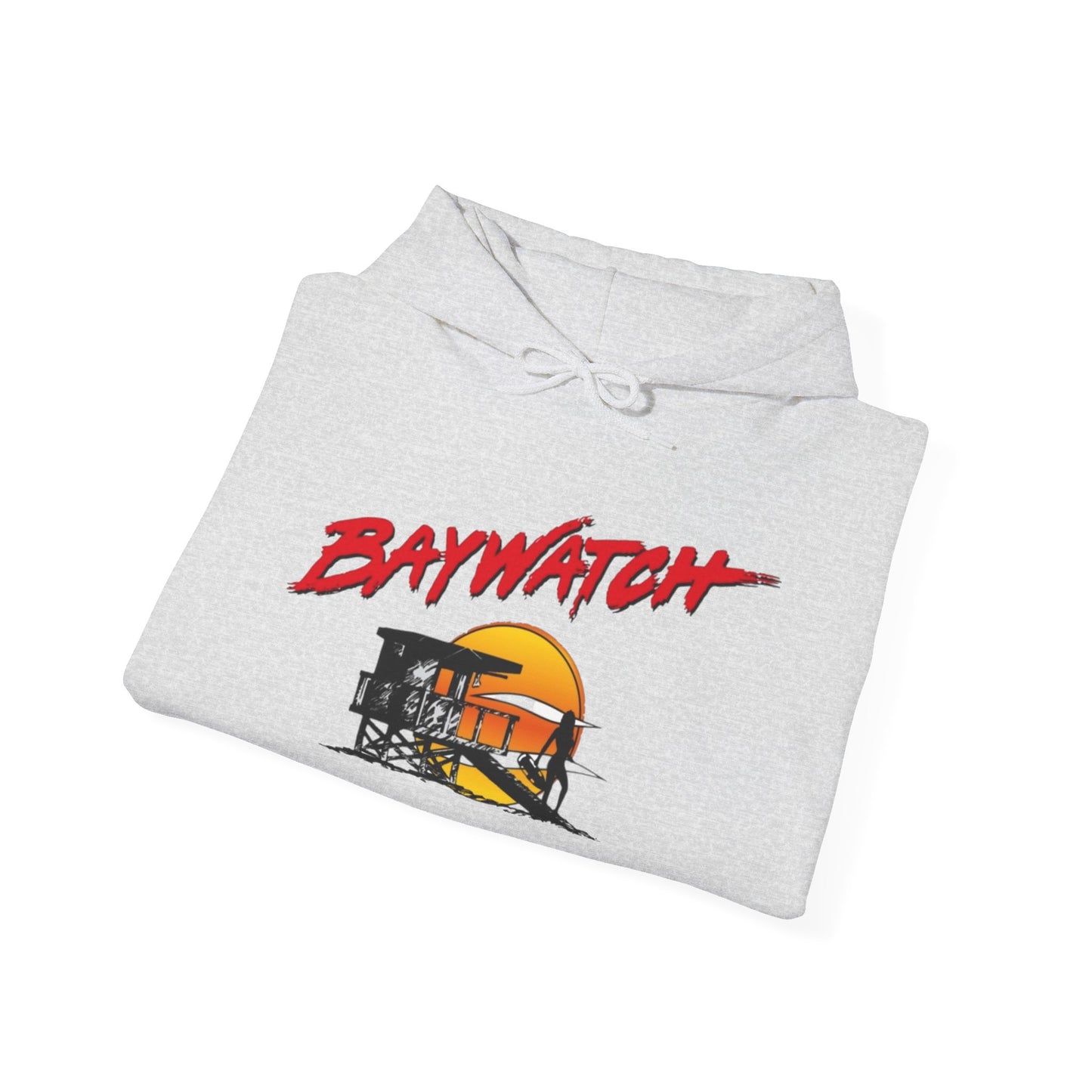 Baywatch Vintage Hoodie Tv 90s Unisex Heavy Blend™ Hooded Sweatshirt Gift