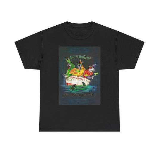 Jimmy Buffett Margaritaville Graphic T Shirt Unisex Heavy Cotton Tee