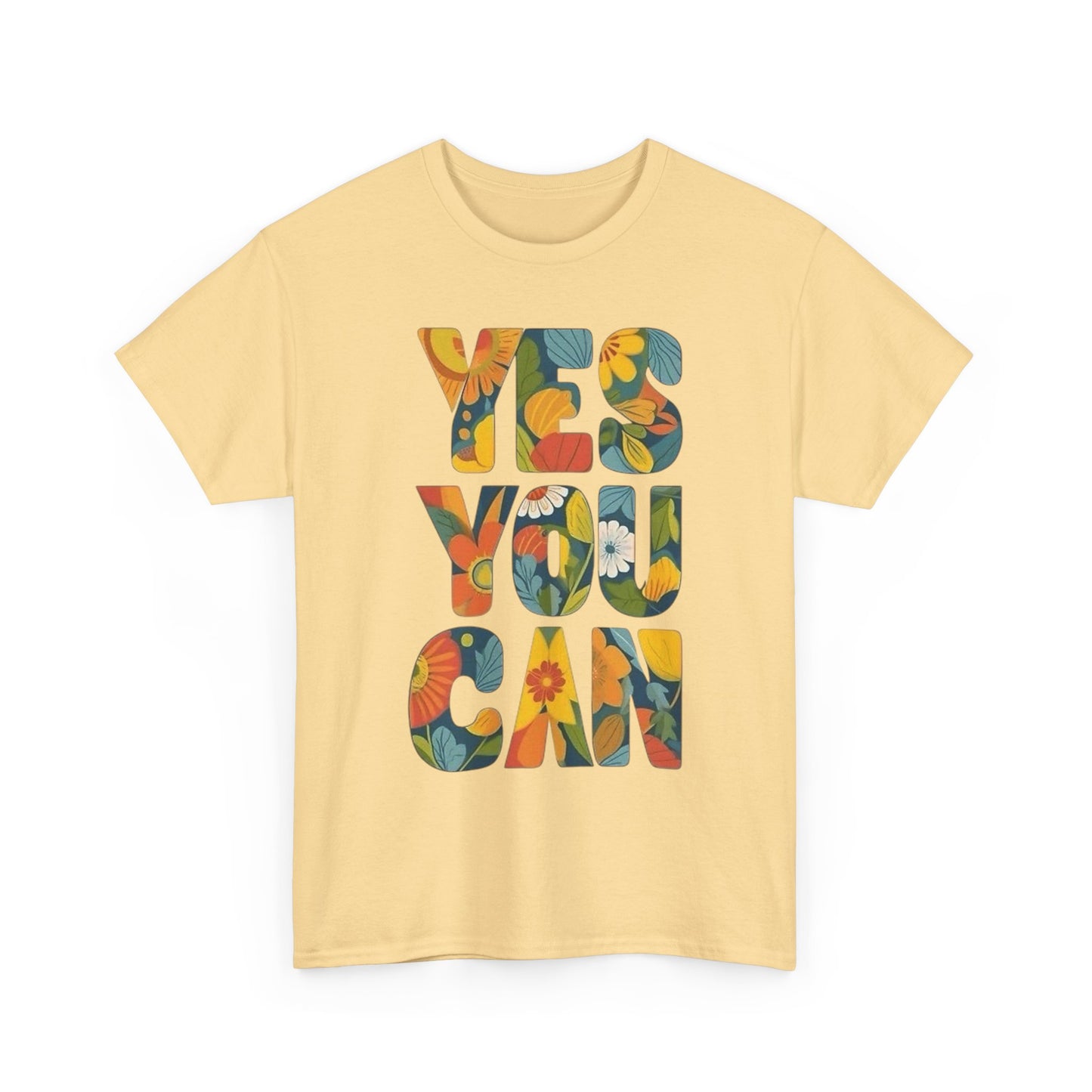 Yes You Can Graphic T Shirt Adult NEW