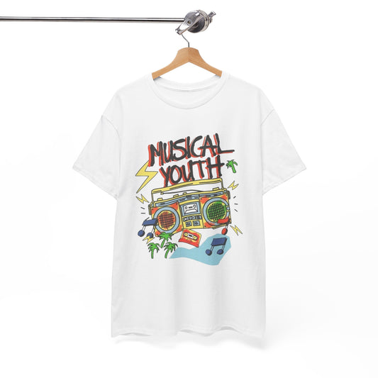 Musical Youth Vintage Graphic T Shirt Unisex Heavy Cotton Tee