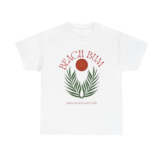 Beach Bum Graphic T Shirt NEW Adult Unisex Heavy Cotton Tee