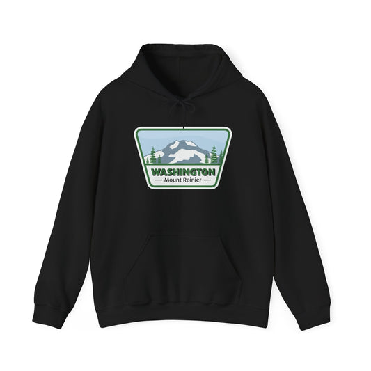 Washington Mount Rainier Hoodie NEW ADULT Unisex Hooded Sweatshirt