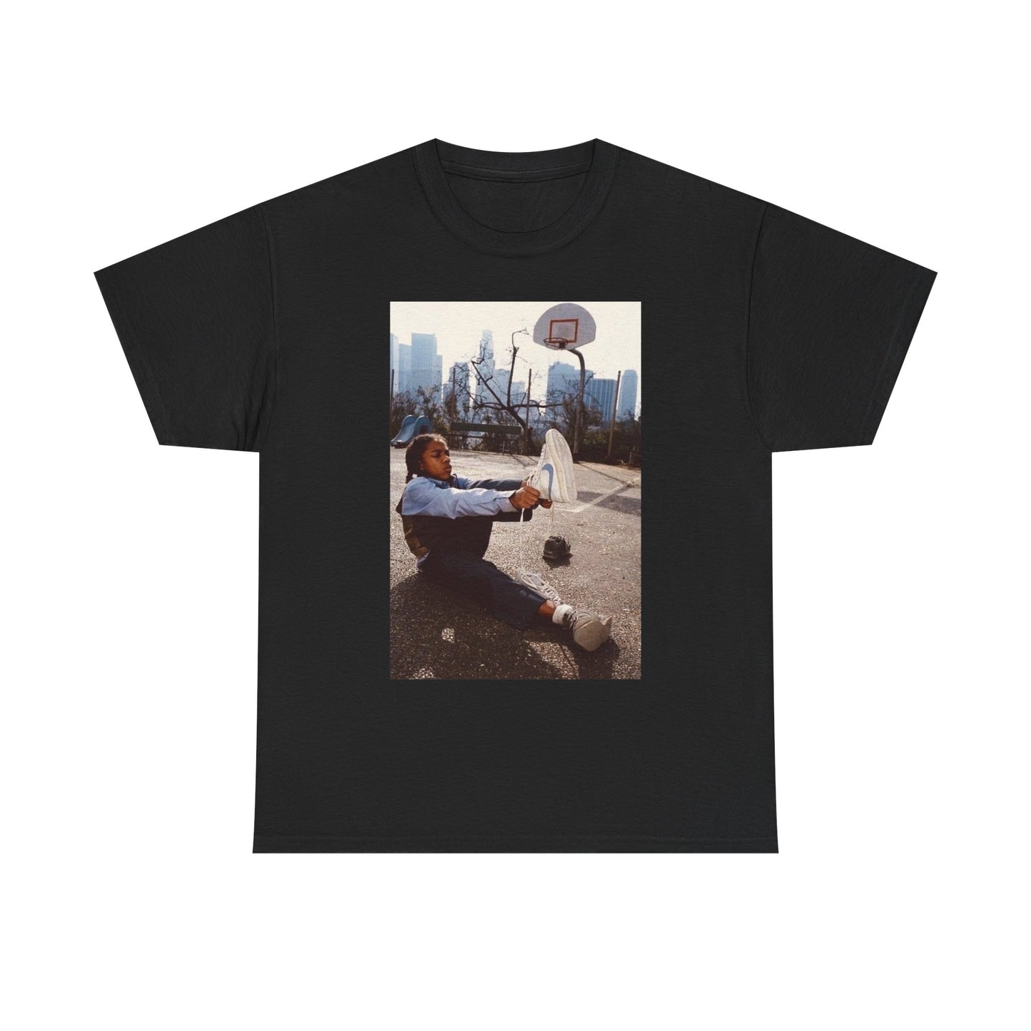 Like Mike Vintage Basketball Graphic T Shirt Unisex Heavy Cotton Tee