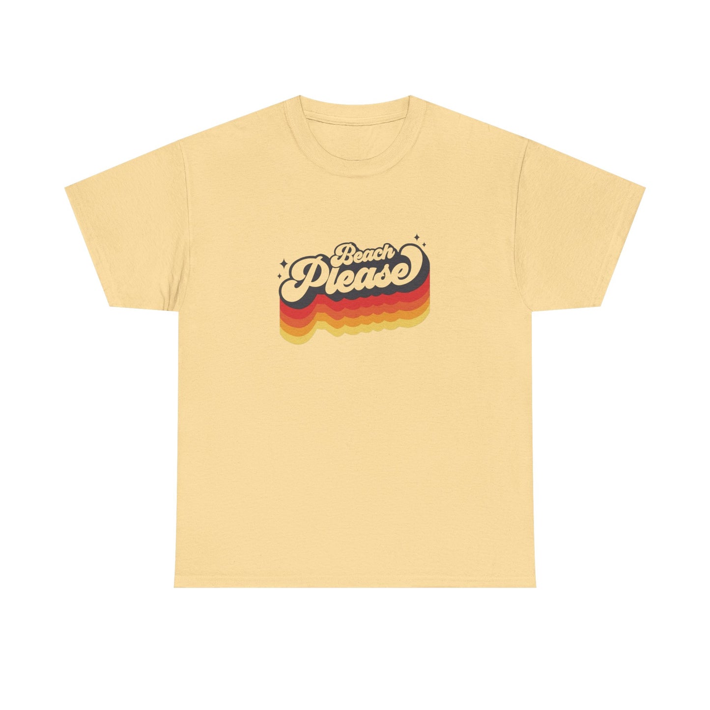 Beach Please Graphic T Shirt Unisex Adults NEW