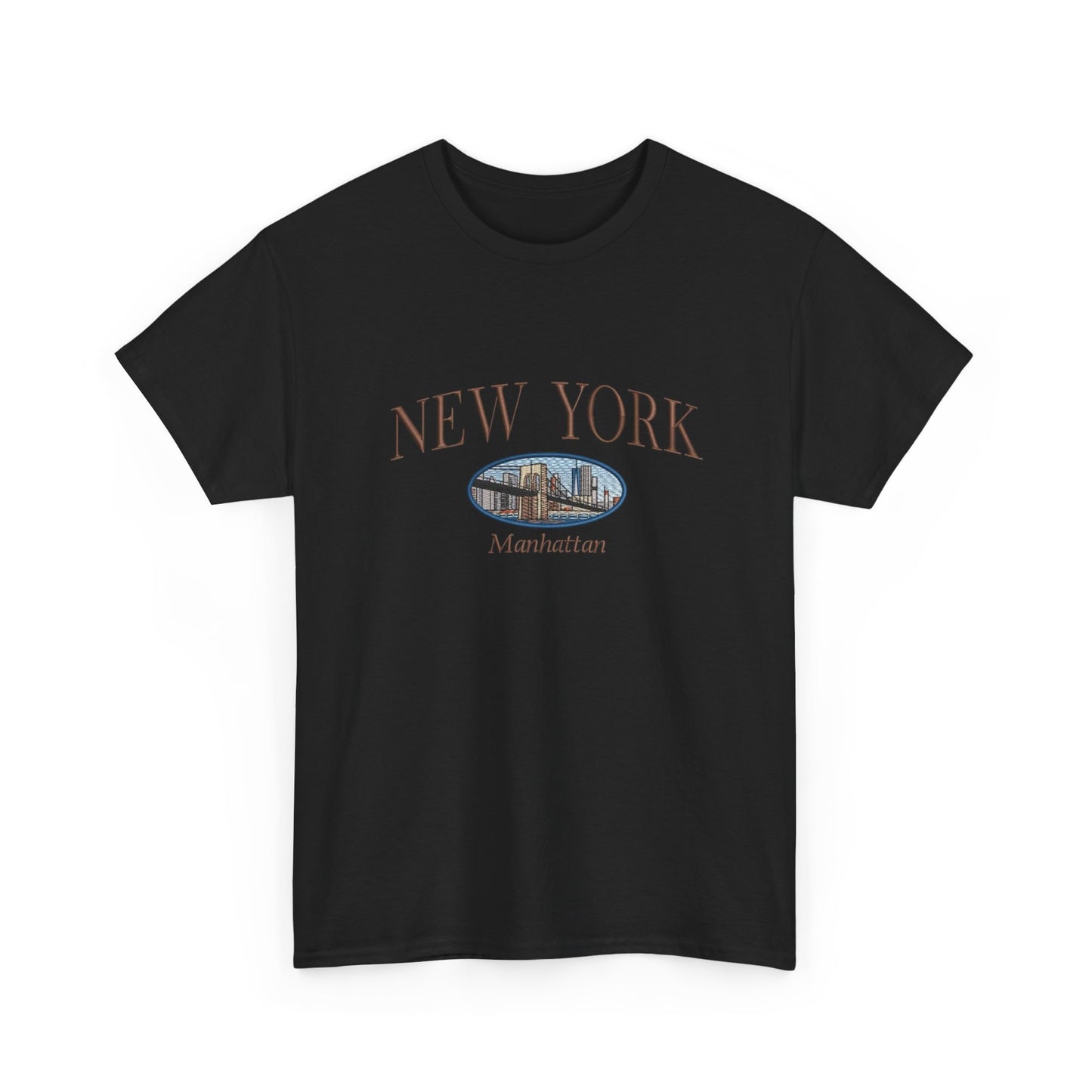 New York Manhattan Graphic T Shirt NEW Unisex Heavy Cotton Tee