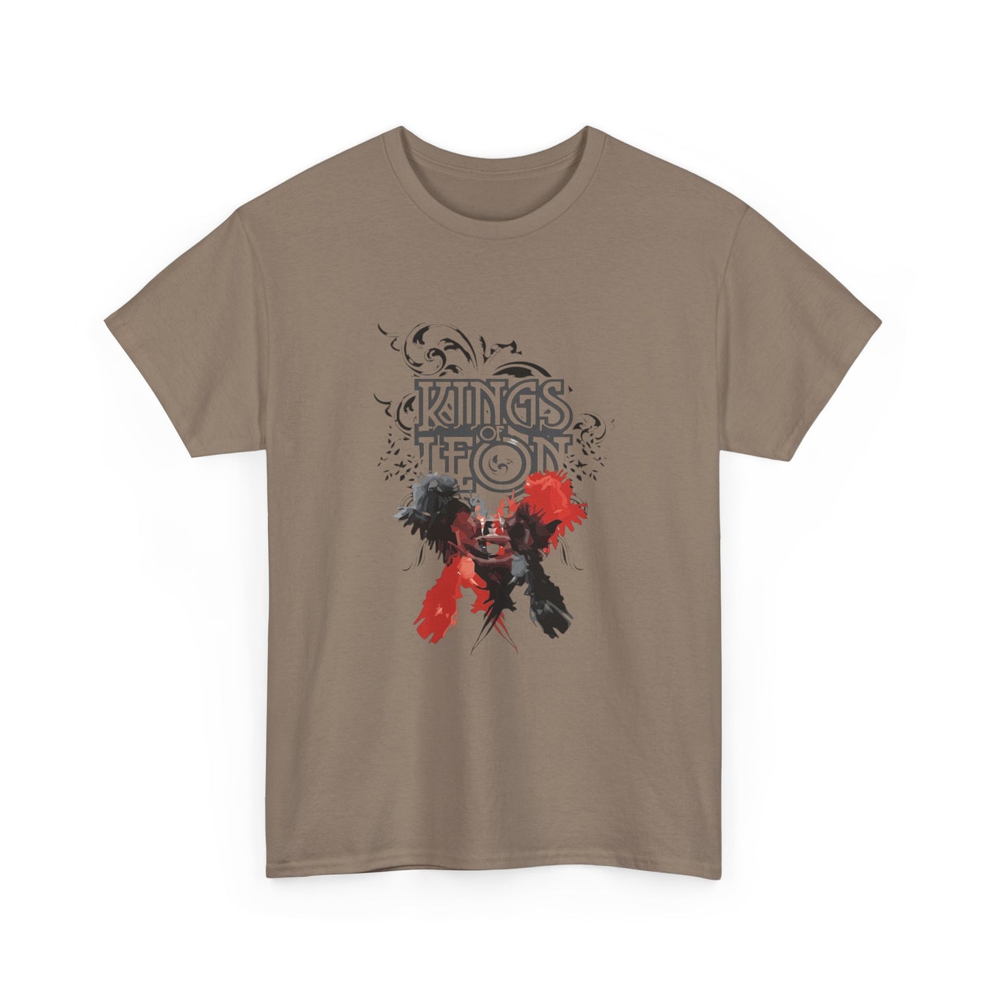 Kings Of Leon Shirt Retro Rock Merch Band Retro Vintage Unisex Heavy Cotton Tee
