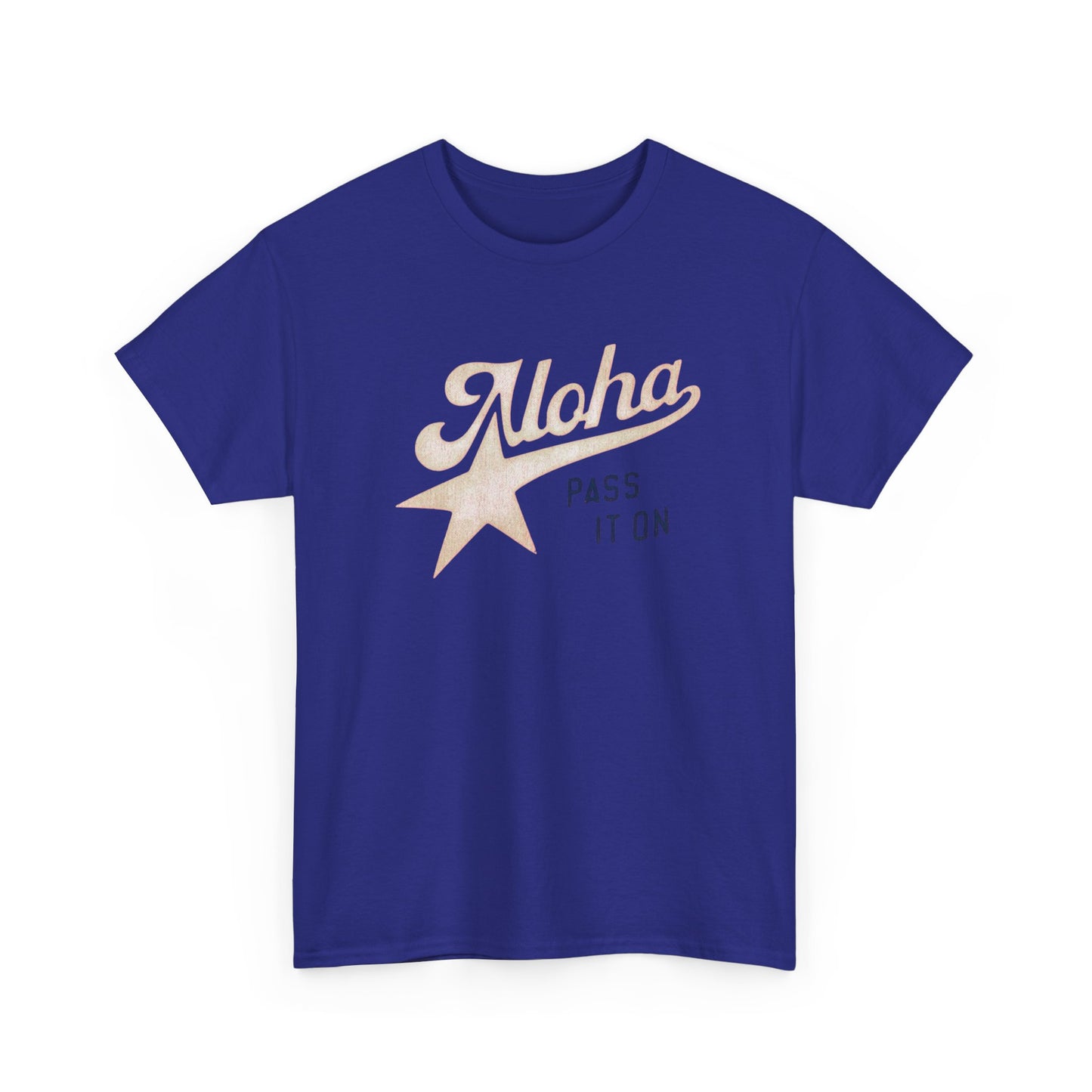Aloha Graphic T Shirt Unisex Heavy Cotton Tee