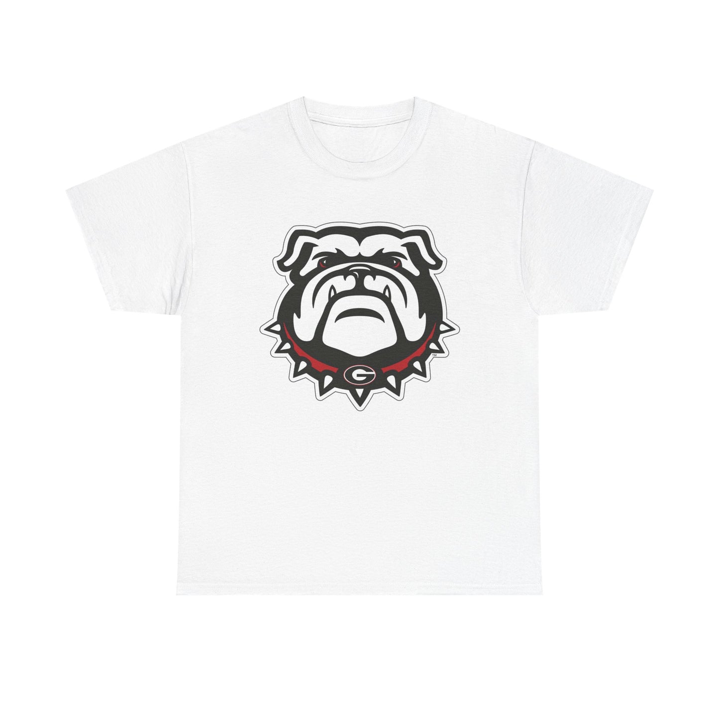 Georgia Bulldogs State Logo BRAND NEW Apparel T Shirt Unisex Unisex Heavy Cotton