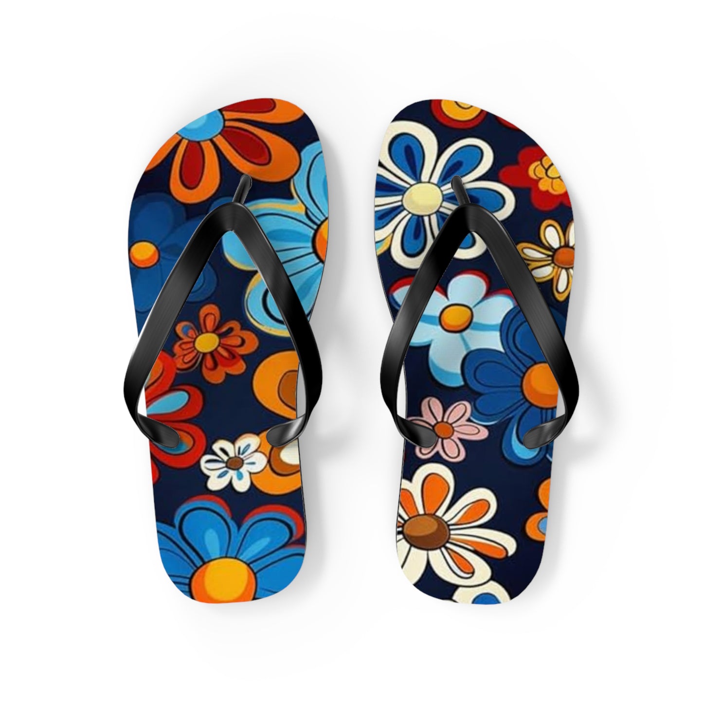 Waves And Sun Sandals Summer Flip Flops Slides BRAND NEW