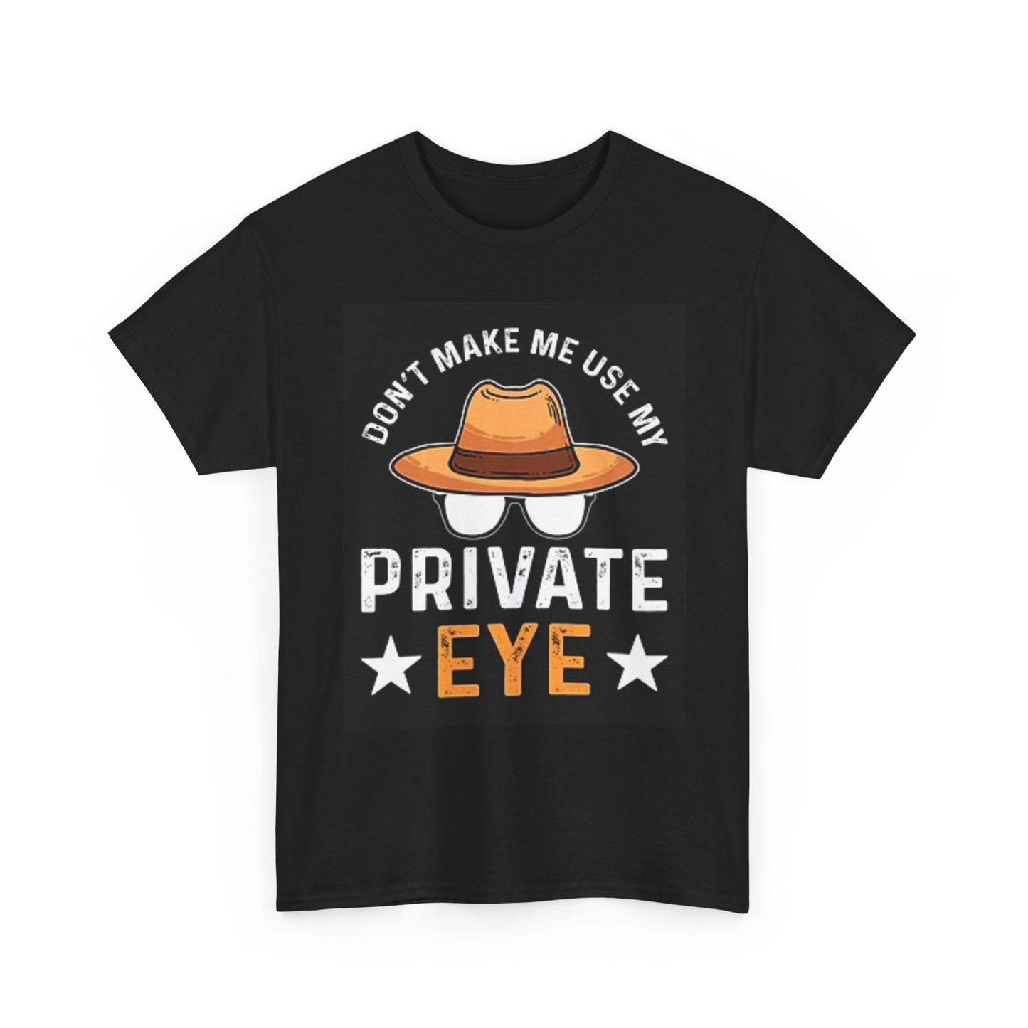 Private Eye Funny T Shirt BRAND NEW Apparel Unisex Heavy Cotton Tee
