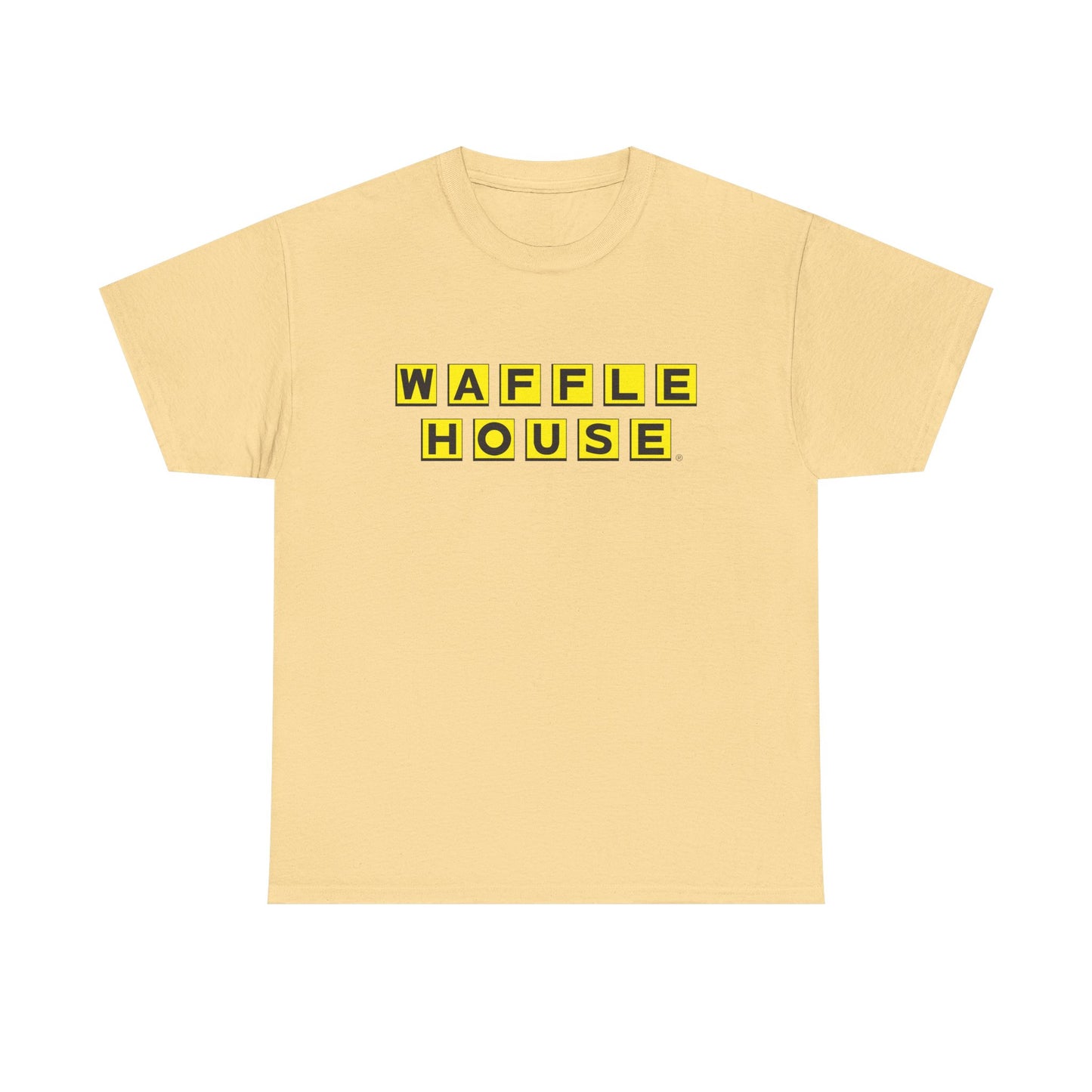 Waffle House Graphic T Shirt Breakfast Cafe Pancakes Retro Unisex Cotton Tee