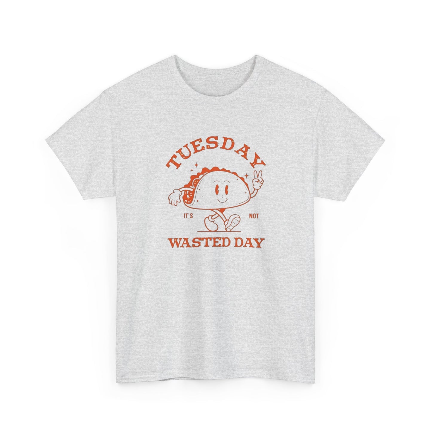 Taco Tuesday Funny Graphic T Shirt Unisex Heavy Cotton Tee