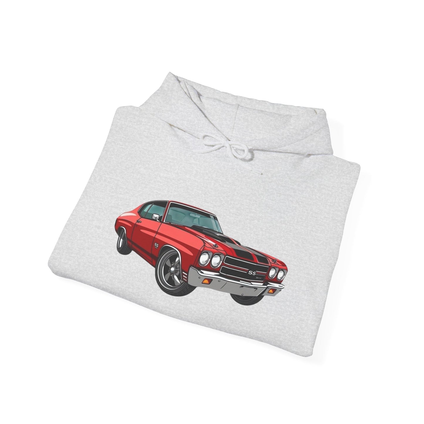 Chevelle SS Retro Muscle Classic Graphic Hoodie NEW Heavy Hooded Sweatshirt