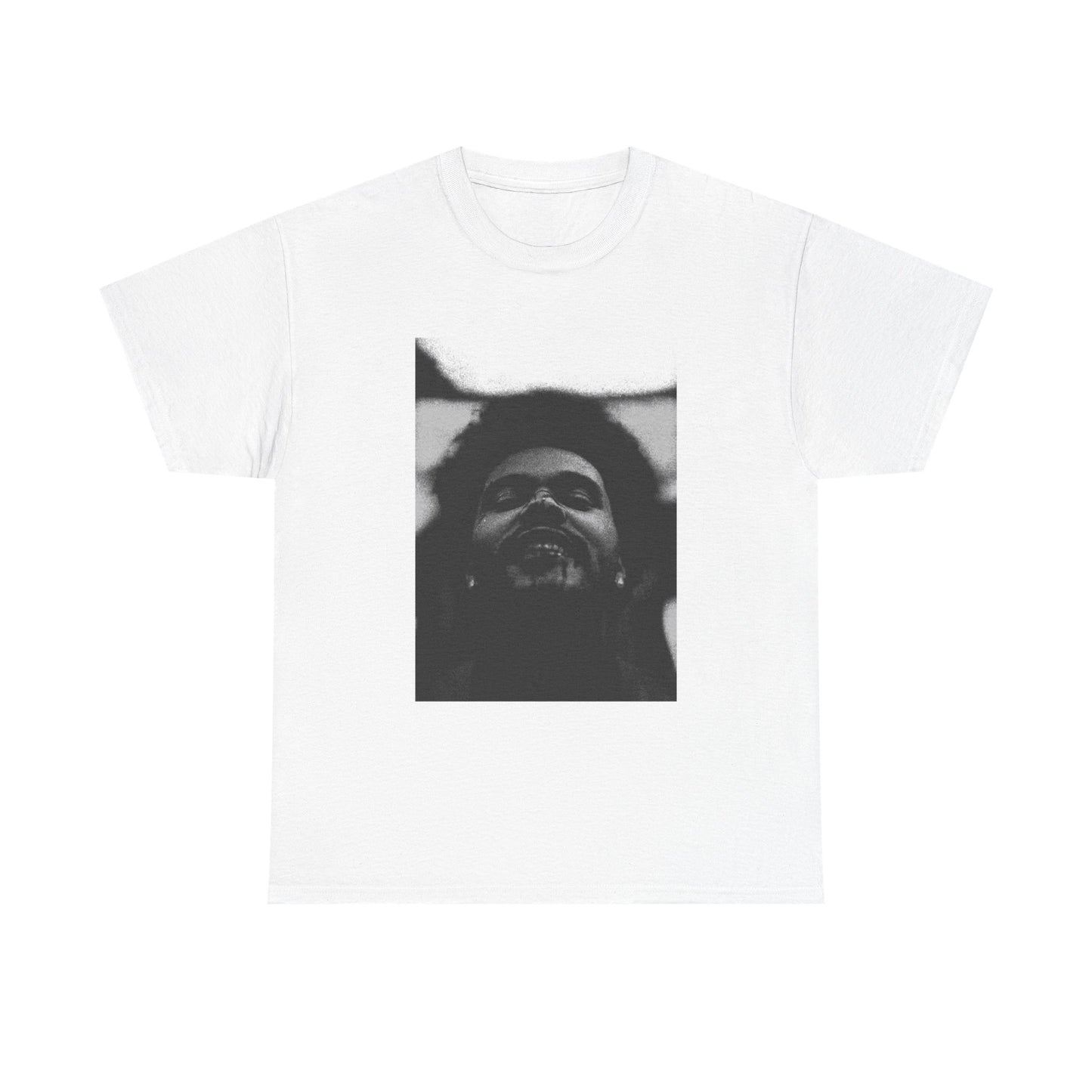 The Weekend Tshirt Retro Big Head Starboy Los Angles Unisex Heavy Cotton Tee