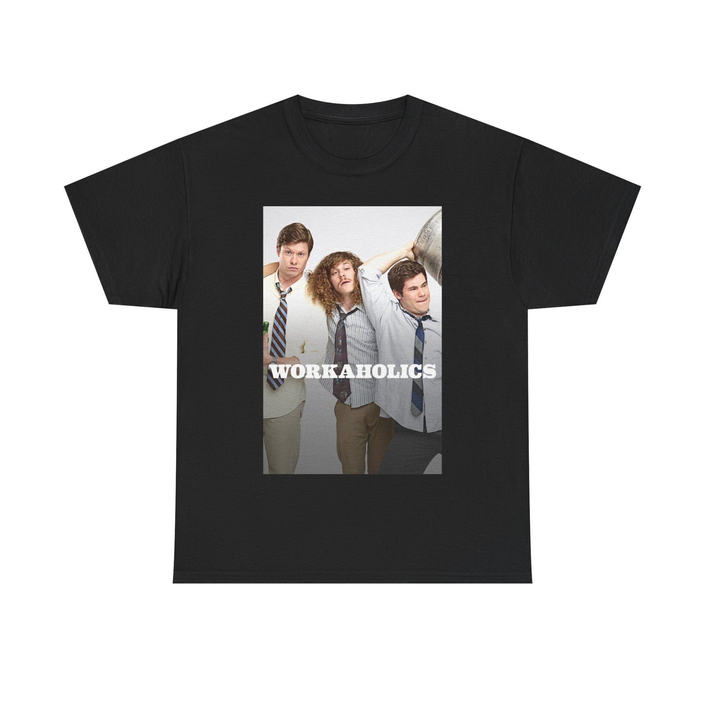 Workaholics T Shirt Poster Comedy Central Gift Vintage Show Unisex Heavy Cotton