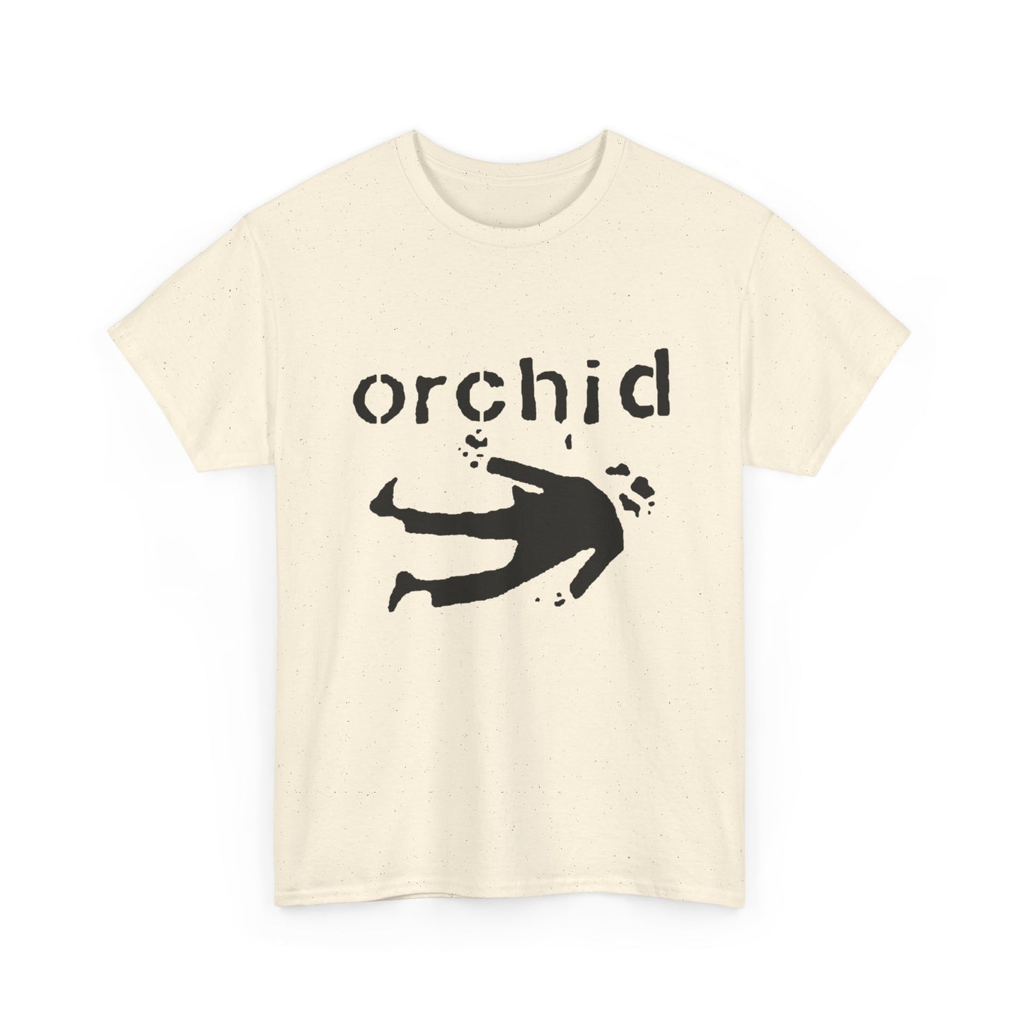 Orchid Graphic T Shirt Unisex Heavy Cotton Tee