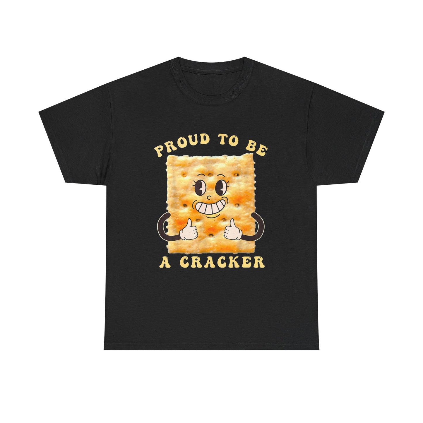 Proud To Be A Cracker Funny Graphic T Shirt NEW ADULT TEE Cotton