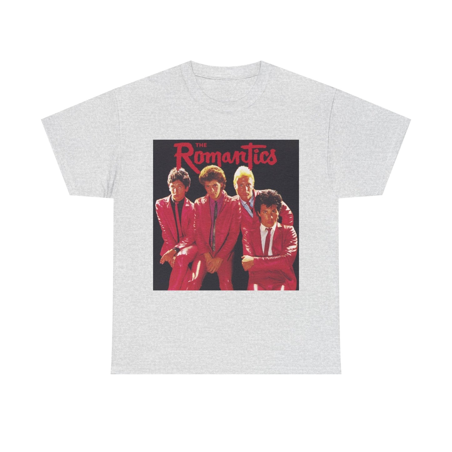 The Romantics Tshirt Vintage Band Poster Retro Unisex Heavy Cotton Tee