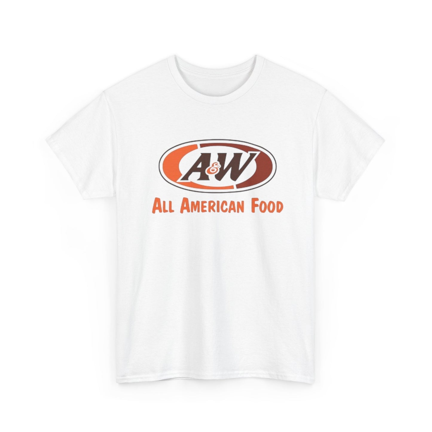 A And W Food Graphic T Shirt Unisex Gift New AMERICAN VINTAGE