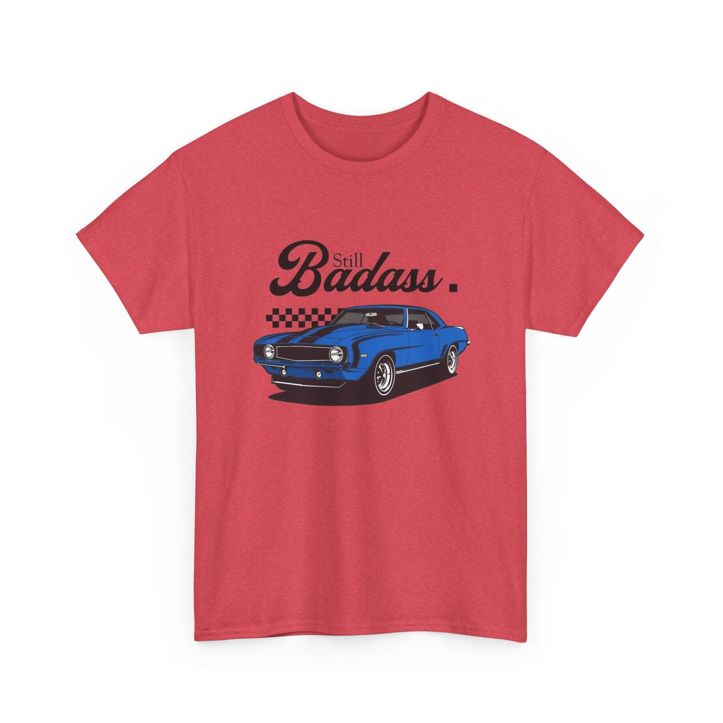 Still Badass Camaro Muscle Car Graphic T Shirt Unisex Heavy Cotton Tee