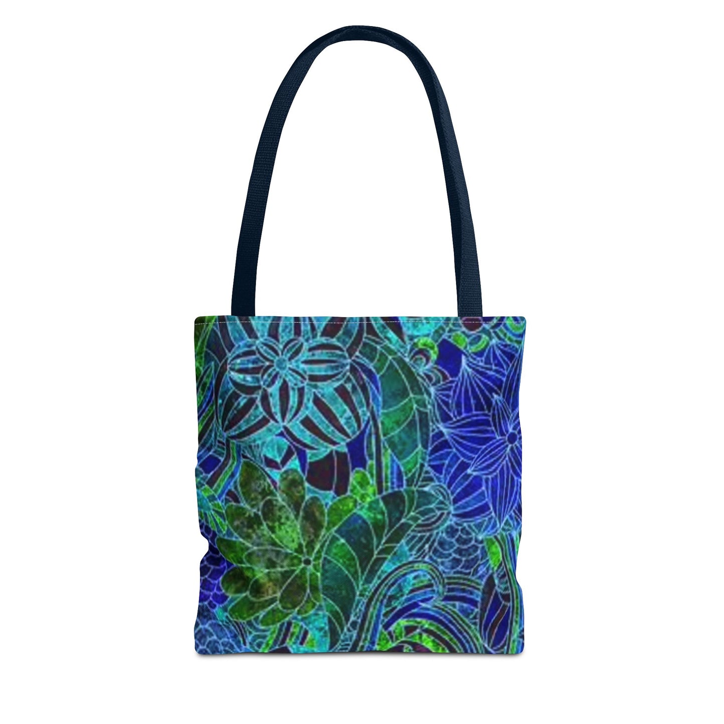 Blue And Green Multi Color BRAND NEW MODERN Tote Bag (AOP)